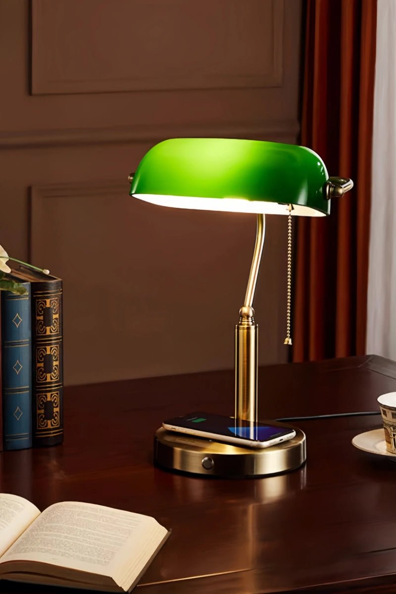 Classic Banker Desk Lamp