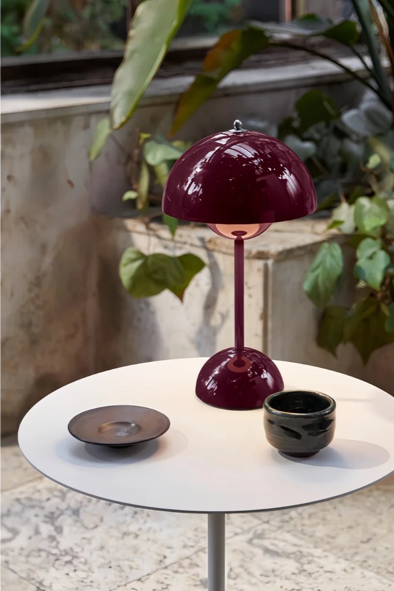 flower bag table lamp