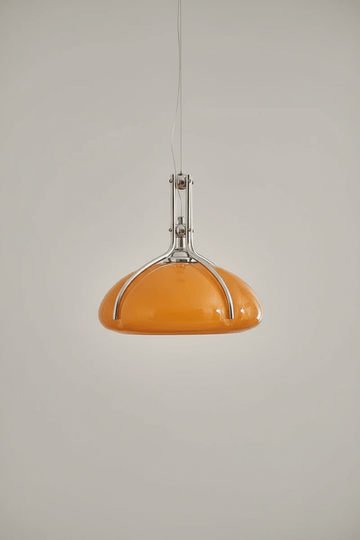 Retro mushroom pendant light