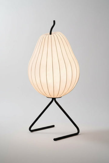 Silk pear floor lamp